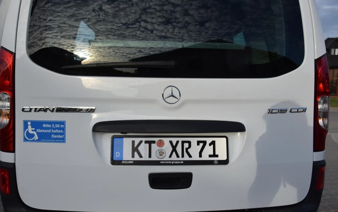 Mercedes-Benz Citan cena 99900 przebieg: 217000, rok produkcji 2019 z Kazimierz Dolny małe 379